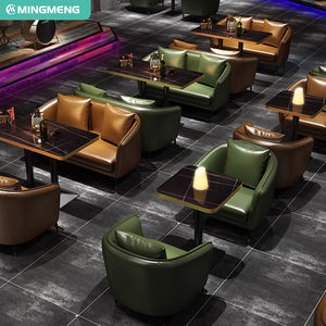 Muebles Modernos para Bares y Restaurantes, Diseño Comercial para Clubes Nocturnos, Bancos y Sofás con Paneles de Madera para Diseño de Interiores - Product Image 5