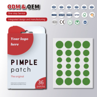 Patchs Hydrocolloïdes Colorés Populaires pour l'Acné du Visage – Véganes et Sans Huile, Emballages Individuels, Approvisionnement Direct Usine