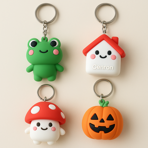 Emlakçılar, Satıcılar, Emlak Etkinlikleri, Müşteri Hediyeleri, Promosyon Hediyeleri için Emlak PVC Kauçuk Anahtarlık - Product Image 6