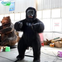 Parc d'attractions Gecai Animatronic Modèle grandeur nature de chimpanzé Factory