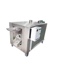 Petite machine automatique multifonctionnelle pour la torréfaction des noix, moteur pour soja, maïs, légumes, blé - Acier inoxydable 304, 110V/220V/380V