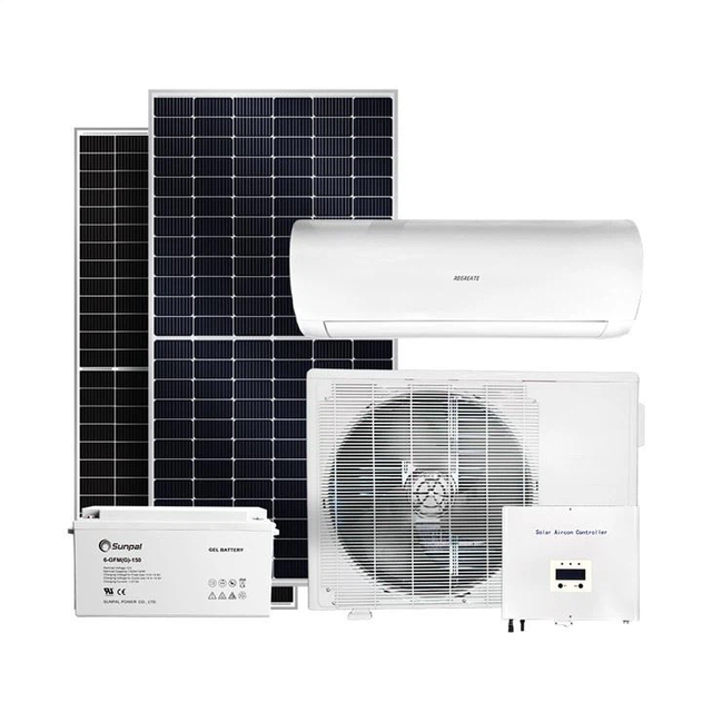 off Grid DC 3hp Solar air Conditioner System Climatisation a Energie Solaire