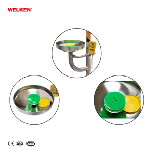 Cina di alta qualità in acciaio inox di sicurezza doccia di emergenza lavaggio <span class=keywords><strong>oculare</strong></span> combinazione oculista stazione con controllo a pedale - Product Image 3