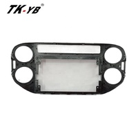 Cadre autoradio Android TK-YB 9 pouces compatible avec VW Tiguan 2010-2017, pièces automobiles, intérieur, cadre radio DVD, tableau de bord, panneau de façade