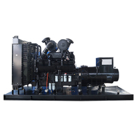 Groupe électrogène diesel silencieux 640 kW à châssis ouvert, portable, avec ATS et démarrage automatique pour moteurs Perkins, Baudouin, SDEC, Fawde