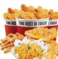 SenAng Vente en gros de seaux en papier personnalisés de grande capacité, seaux jetables pour poulet frit et pop-corn
