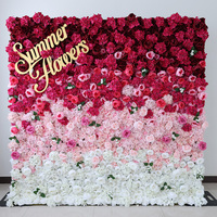 Kunstbloemenwand met zonnebloemen voor fotohokje achtergrond bruiloft feestdecoratie 2,4x2,4m groothandel