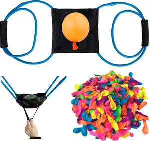 Brinquedos de entretenimento ao ar livre, balão de água, bombas de estilingue, lançador de catapulta