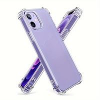 NOUVELLE Coque de téléphone transparente antichoc pour iPhone 13 12 11 Pro Max XS Max X XR 8 7 6 6S Plus SE 2020 12 13 14 Mini Coque arrière