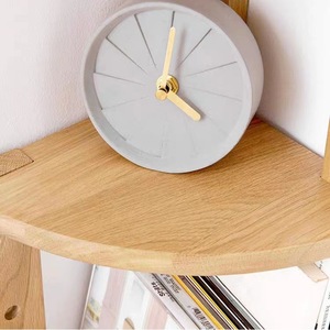 Solid Wood Corner <b>Shelf</b> 3 Tier Oak Desk Storage Rack For Living Room Bookcase Organizing Display Stand - Product Image 4
