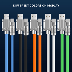 New lỏng Silicone Type-C USB dữ liệu cable120w Sync sạc cáp 6A nhanh Sạc Cáp Đối với Samsung - Product Image 3