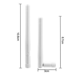 3dBi <span class=keywords><strong>2.4Ghz</strong></span> 2.4G 5.8G Wifi băng tần kép ăng ten cao su bên ngoài Wifi 108mm - Product Image 5