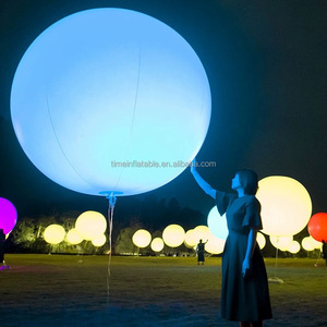 Inflador de globos de helio con logotipo personalizado, Bola de cielo de aire volador, esfera inflable, globo de helio - Product Image 6