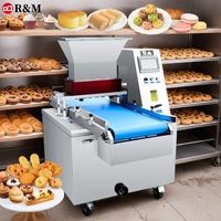 Machine à fabriquer des gâteaux automatique industrielle, mini-machine à cupcakes, machine à injecter la pâte à gâteau, machine à pâtisserie de Guangzhou