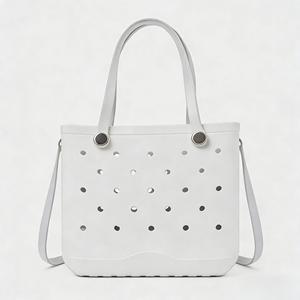 Nuova Borsa da Spiaggia Estiva 2026 per Donna, Impermeabile, Leggera, in <span class=keywords><strong>EVA</strong></span>, per <span class=keywords><strong>Shopping</strong></span> e Viaggi, con Logo Personalizzabile - Product Image 3