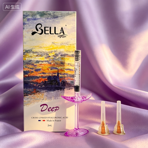 Gel injectable Bella 2 ml pour lifter, repulper et définir les joues et le <span class=keywords><strong>menton</strong></span> avec <span class=keywords><strong>acide</strong></span> <span class=keywords><strong>hyaluronique</strong></span>, directement de l'usine - Product Image 1