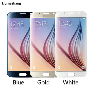 Orijinal süper AMOLED OLED dokunmatik ekran sayısallaştırıcı için 5.1 inç <span class=keywords><strong>S6</strong></span> G9200 G920U G920F cep telefonu - Product Image 4