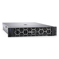 Serveur Dell R750 2U en rack, double socket, 32 DIMM DDR4, PCIe 4.0 NVMe, GPU pour la virtualisation, l'analyse de base de données, VDI, cloud