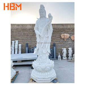 รูปปั้นกวน<span class=keywords><strong>อิ</strong></span>นแกะสลักด้วย<span class=keywords><strong>ม</strong></span>ือสีขาวทันสมัยสำหรับกลางแจ้งออกแบบเองสำหรับสวนวิลล่าใช้ภายนอกยุโรปตะวันตกในร่ม - Product Image 6