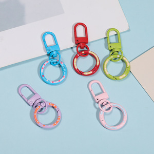 Llavero con Gancho de Resorte Chapado en Aleación de Zinc Color Caramelo, Colgante para Bolsos, Accesorio de Joyería DIY - Product Image 4