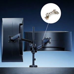 Charnière rotative Yuzhou à amortissement et arrêt libre pour écran d'affichage de bureau, réglage de moniteur LCD - Product Image 6