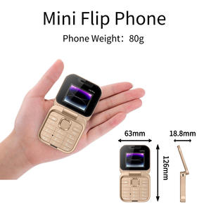 Article populaire Meilleur I16 Pro MIni Flip Téléphone Portable 2G GSM Double Carte SIM Vitesse Cadran Lecteur Vidéo Voix Magique Petit Pli Téléphone Portable - Product Image 2