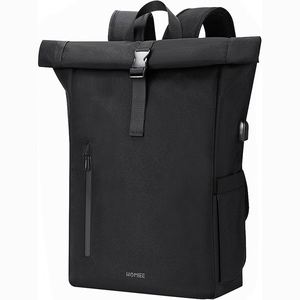 Free sample Fashion Roll-Top Folding <b>Backpack</b> for Rucksack Day Pack Waterproof Sports <b>Computer</b> Bag for Travel Convertible - Product Image 1