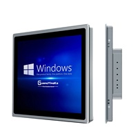 Panel PC Industrial Todo en Uno con Pantalla Táctil Resistiva de Cinco Cables de 10/12/17/19/15 Pulgadas, Pantalla Capacitiva Integrada