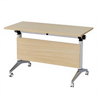 Büro-Klappmöbel für Schulungen, Tragbarer Faltbarer Raum mit Rollen, Verstellbarer Besprechungs-Laptop-Tisch und Stühle, Anpassbar