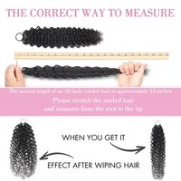 Miracle Knots Cheveux Humains à Crocheter Effet Plume Jerry Curly, Tresses à Crocheter en Cheveux Humains Vierges Miracle Knot, Ondulations Profondes Pré-bouclées