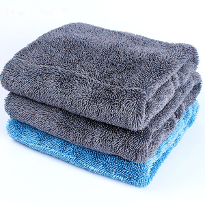 High Quality 600 1200gsm Twisted Loop Microfiber <strong>Drying</strong> Polish Cleaning Detail Towel for Car <strong>Drying</strong> Microfibra <strong>Cloth</strong> - Product Image 4