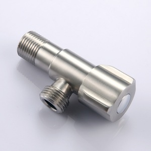 Robinet d'angle en acier inoxydable 1/2 po NPT pour l'alimentation en eau chaude et froide - Product Image 2