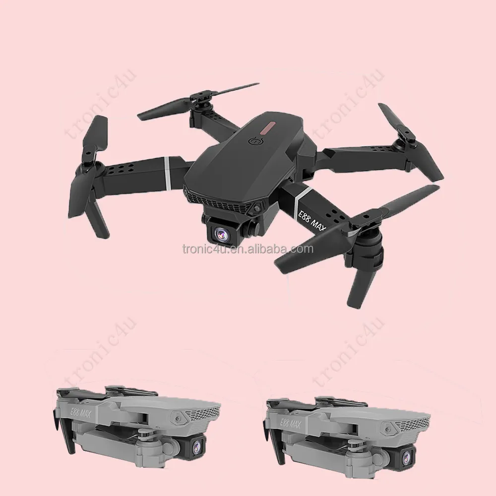 Mini Drone Camera 4K Video Vliegtuig 4K Mini Drones Met Camera Hd 1080P Dual Camera Hand Werkt fotografie Quadcopter Racing