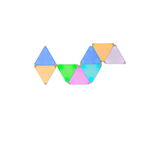 Éclairage Usine Vente en Gros RVB Couleur Magique Smart Triangle Panneaux Led Ambiant Gaming Room Lights pour la Décoration Intérieure - Product Image 2