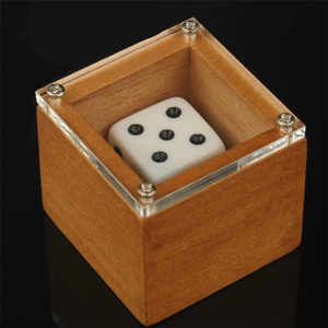 Dadi della Profezia in Legno, Trucco Magico Interattivo da Vicino, Accessori per <span class=keywords><strong>Magia</strong></span>, Giocattoli Magici - Product Image 1