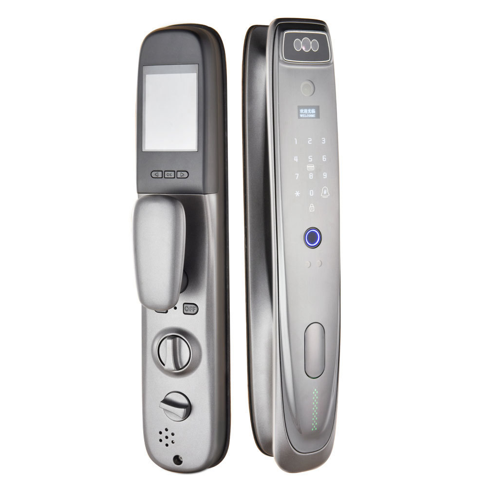 Fully Automatic Smart Fingerprint Lock Tuya App Remote Unlock Electronic Password Anti-Theft Entry Lock for Home & Apartment · image 4
