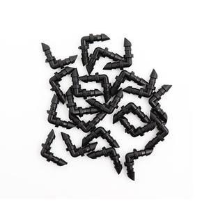 Conector de 4 Vías de la Serie Micro Spray, Acoplamiento de Plástico Negro para Sistemas de Riego por Goteo - Product Image 5