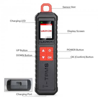 I-TPMS de lancement ITPMS avec 8 capteurs universels de lancement 315 /433Mhz système de surveillance de la pression des pneus programmeur de pression des pneus TPMS
