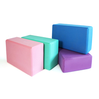 Bloque de Yoga Profesional Premium, Duradero, con Logotipo Personalizado, de Espuma EVA de Alta Densidad, Antideslizante, Ecológico, al por Mayor, Color Negro