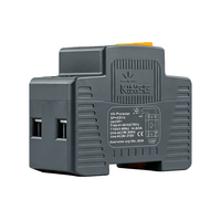 Relay Proteksi Tegangan Lebih dan Kurang 63A 220V dengan Pengaturan Otomatis, Voltmeter Digital, Amperemeter, dan Pelindung Lonjakan Tegangan DIN Rail