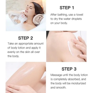 Ventes d'usine, crème hydratante pour le corps 300g, soin de la peau, éclaircit le teint, niacinamide, hydratant - Product Image 5