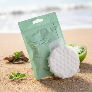 Almohadillas Exfoliantes de Tomate Verde, 8 Unidades, Fórmula K-Beauty Simple, Para Todo Tipo de Piel - Product Image 3