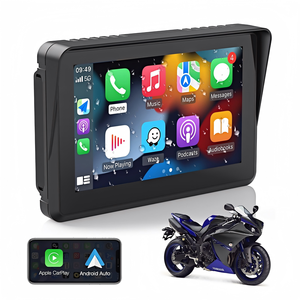 <span class=keywords><strong>GPS</strong></span> de navigation pour <span class=keywords><strong>moto</strong></span> 5 pouces, filaire, Carplay & Android Auto, écran étanche IPX7 1920x1080, double pour <span class=keywords><strong>moto</strong></span> 5.0, garantie 1 an - Product Image 4