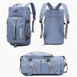Wholesale Free Sample Custom Large Capacity <b>Backpack</b> Sport <b>Gym</b> Bag <b>Women</b> Men <b>Gym</b> Fitness Travel Bag Duffle Bag - Product Image 1