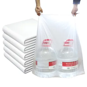 桐城市厂家优质大塑料垃圾袋80 * 100厘米3丝厚20g HDPE材料阀门密封手柄