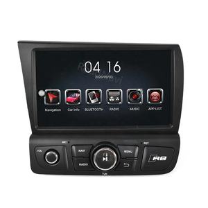 RoadNavi Android 13.0 autoradio pour <span class=keywords><strong>Audi</strong></span> <span class=keywords><strong>R8</strong></span> 2007 - 2015 lecteur multimédia de voiture sans fil <span class=keywords><strong>Carplay</strong></span> 4G 360 - Product Image 2