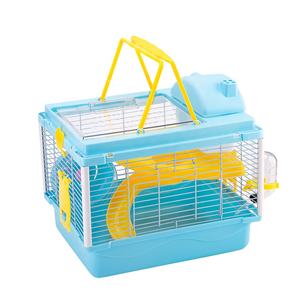 Gabbia per criceti all'ingrosso nuove forniture per criceti castello da sogno doppia gabbia per criceti a tre livelli con scivolo - Product Image 1