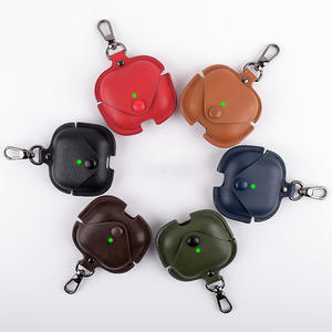 Étui pour casque 3D pour Airpods Pro 3 étui en cuir de luxe véritable housse pour <span class=keywords><strong>Apple</strong></span> <span class=keywords><strong>Air</strong></span> Pods <span class=keywords><strong>2</strong></span> 1 étuis pour écouteurs sacs sangles - Product Image 1