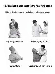 Ajustable <span class=keywords><strong>cadera</strong></span> rodilla tobillo pie soporte fijación Abrazadera para tensión muscular - Product Image 4