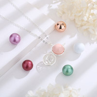 Pendentifs de Grossesse Bola Appel aux Anges Vente en Gros Argenté Boîte Magique Harmonie pour Maman